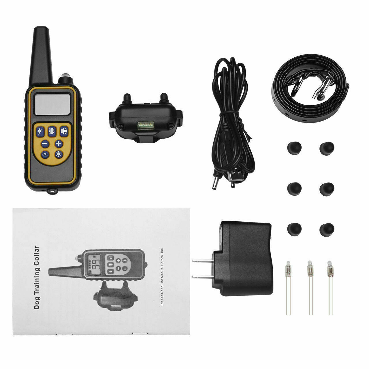 3000 FT Dog Training US Collar Rechargeable Remote Shock PET